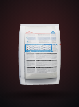 Royal Canin Indoor 27 tampak belakang